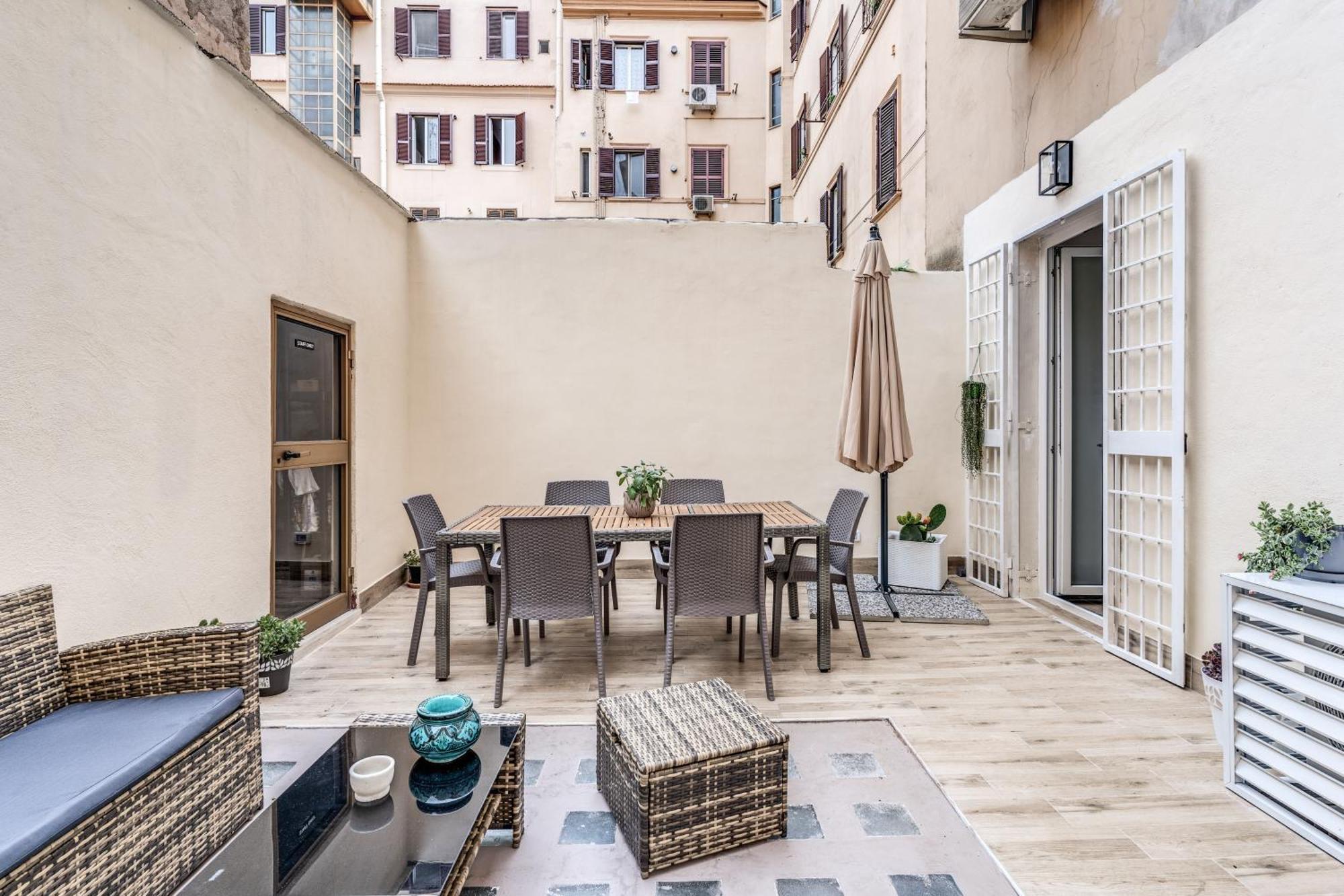 Nala Luxury Apartment With Terrace Roma Exterior foto