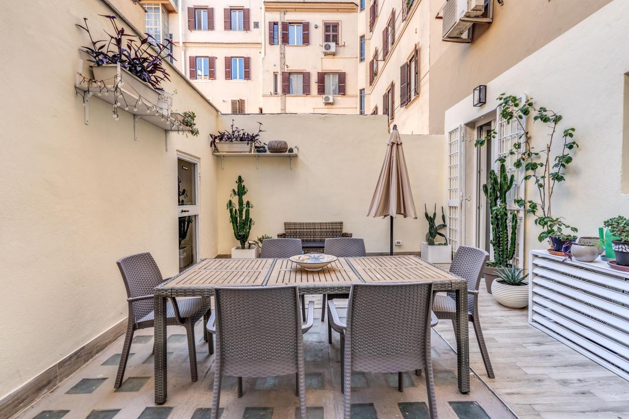 Nala Luxury Apartment With Terrace Roma Exterior foto
